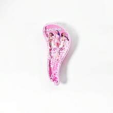 K-POP风格女生气垫按摩发梳，时尚头皮按摩梳，防静电，耐用ABS手柄，尼龙刷毛，适合所有发质，高级气垫梳 - 彩色 - 查看 12