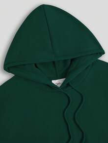 Bluza damska casualowa z nadrukiem górskim, wiosna/jesień - Ciemnozielony - Zobacz 7