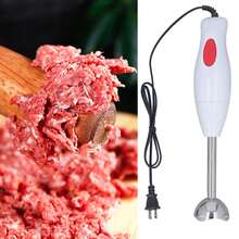 300w Batidora De Inmersión Eléctrico De Mano Con Cuchillas Acero Inoxidable Para Frutas, Comida, Pastel - Tipo de Enchufe A USA (110-127V) - Ver 7