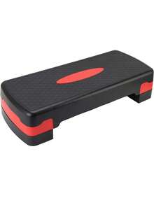 Equipo Aeróbico con 2 Pedales Ajustables en Altura - Rojo - Ver 6