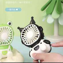 Mini Ventilador portatil con Diseño Kawali bateria recargable - rosa - Ver 10