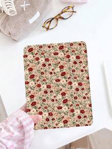 1 chiếc ốp bảo vệ máy tính bảng họa tiết hoa cổ điển, ốp gập ba chân, tương thích với các dòng máy 10.2", Pro 2021/2020, thế hệ thứ 9/10, (A16) 11", thế hệ thứ 11 2025, Galaxy Tab A8 10.5" 2022, Matepad 10.4/Tab, chống rơi, có khe cắm bút, hỗ trợ chế độ ngủ/thức, quà tặng lãng mạn ngày Valentine. - Nhiều màu - Xem 3