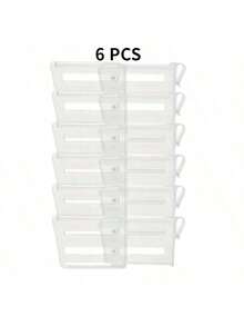 10个可调节冰箱隔板，可分隔1/5/10/20件物品，适用于饮料和酱料，可扩展冰箱搁架整理器，侧门储物空间，最大限度地利用冷冻室存储空间，保持物品整齐有序。 - 彩色 - 查看 8