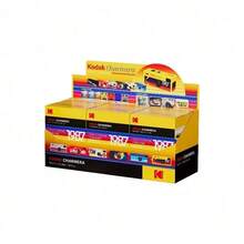 Kodak Cámara de caja ciega Charmera, color aleatorio, mini cámara digital con llavero de 1987, regalo de caja ciega, pequeña y portátil, efectos visuales retro, estética de color de los 80. - Multicolor - Ver 12