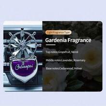 1 pièce Désodorisant pour aération de voiture, désodorisant d'intérieur de voiture, pince pour bouche d'aération, gel parfumé longue durée - A - Voir 14
