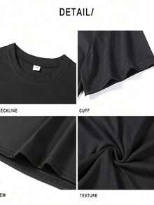 2025 New Fashion Sunday Red Icon T Shirt Tige R Wood S Golf  Loose Comfortable Round Neck Short Sleeve Sport Streetwear Tops - Black (20) - View 5