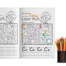 English Alphabet Activity Book – Fun Letter Tracing And Coloring Pages With Simple Word Games For Screen-Free Reading Play Creative Writing Fun And Relaxed Storytime - 字母練習冊 - 查看 4