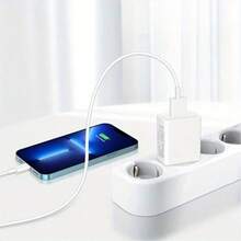 2个5W USB充电器，5V 1A USB墙式适配器，电源适配器，充电器，兼容 15/14/13/12/11/SE/XR、Galaxy S24/S23/S22/S21、Pixel 8a/8/7 Pro/6，不支持快充，适合旅行、办公、宿舍和家庭使用。 - 查看 6