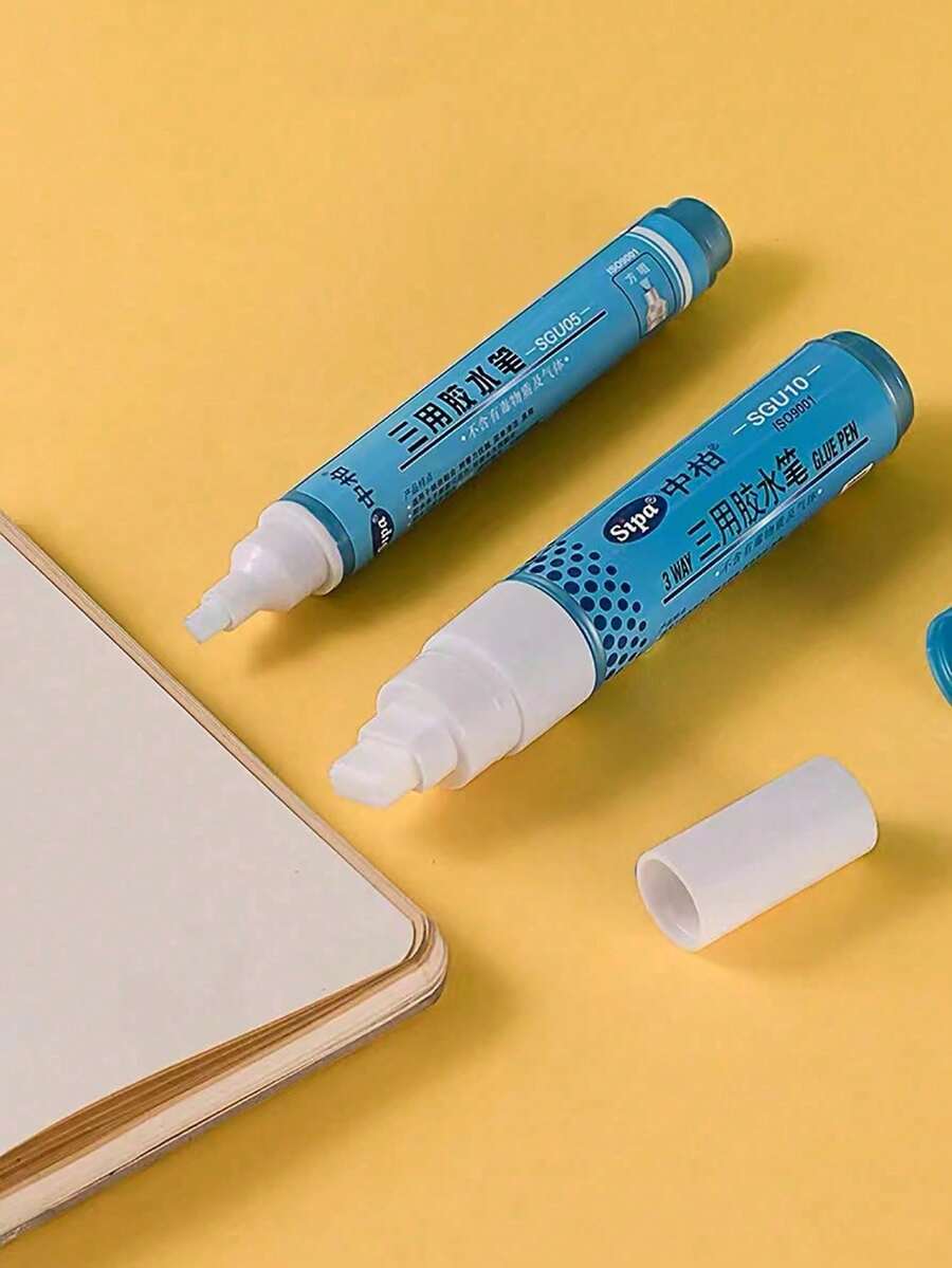 sipa 1pc/2pcs DIY Portable Glue Pen - Glue Pen - View 1
