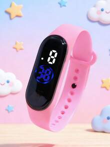 1pc Fashion LED Electronic Watch For Kids, Displays Time & Date, Suitable For Christmas, Holidays, School, Sports And Daily Wear - Multicolor - View 11