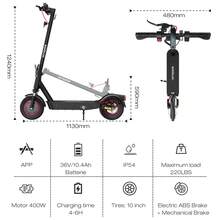 Electric Scooters - Black - View 3
