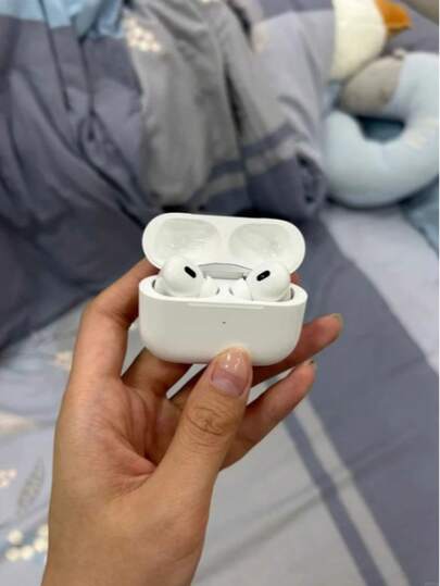 Auriculares inalámbricos verdaderos - Compatibles con Apple y Android, con micrófono incorporado, diseño resistente al sudor, hasta 24 horas de duración de la batería - Blanco, Auriculares > Inalámbricos, Estuche de carga compatible