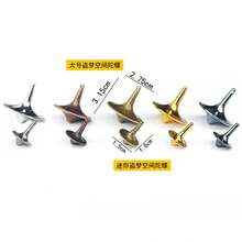 3pcs Mini Metallic Toys, Stress Relief Infinite Rotation - Multicolor - View 4