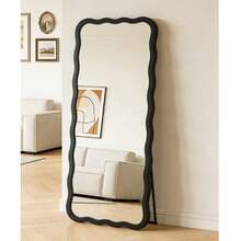 5 Styles Available Full Length Decorative Mirror / 160 X 60cm Multi-Color Random / Wall Mounted & Standing Mirror (Color Random) - B - View 3