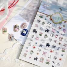 Tomoni Embossed Nail Stickers, Popular Cute Nail Decals, Japanese Cartoon Style Wholesale - Rabbit Cat Nail Art Stickers - View 12