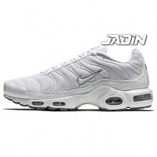 Nike Air Max Plus TN Tuned Triple White Black Cool Grey 604133-139 Men's - 白色 - 查看 1