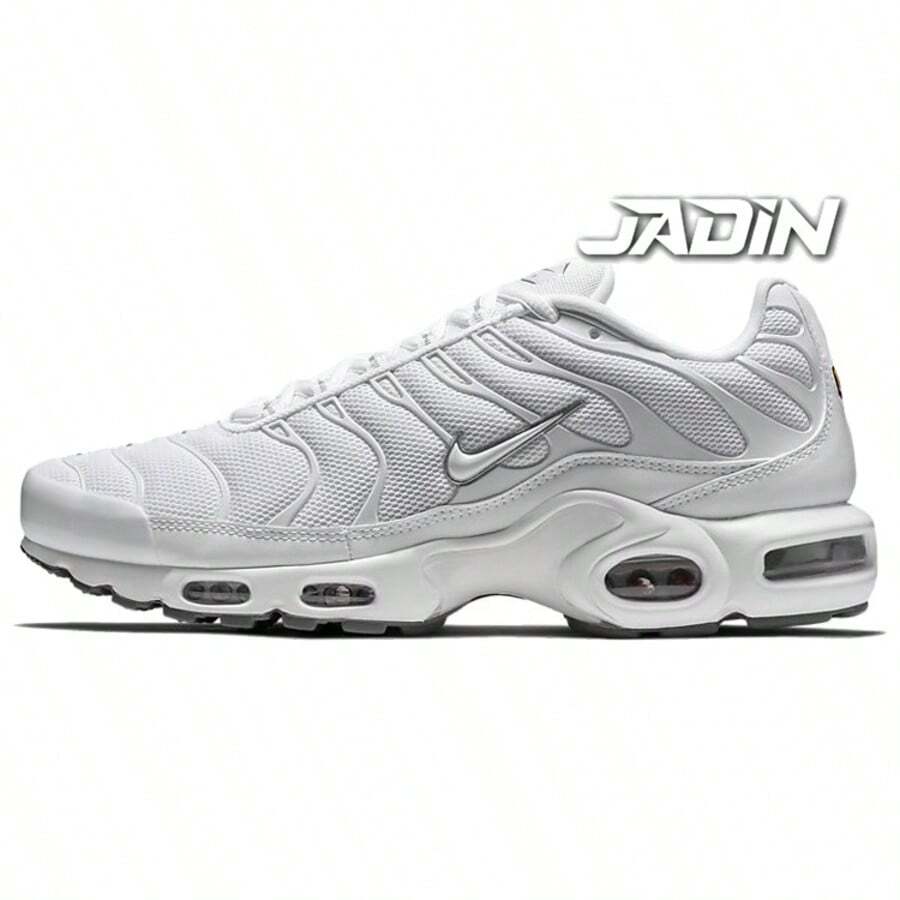 Nike Air Max Plus TN Tuned Triple White Black Cool Grey 604133-139 Men's - 白色 - 查看 1