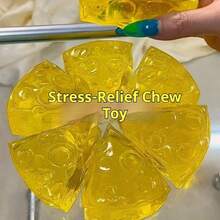 1个橙子蛋糕造型挤压玩具 - 柔软Q弹玩具 - 解压玩具 - 史迪奇玩具 - 旅行玩具 - 课堂解压玩具 - 迷你洗澡玩具 - 圣诞文具减压球，生日礼物，完美礼物，玩具，游戏 - 彩色 - 查看 9