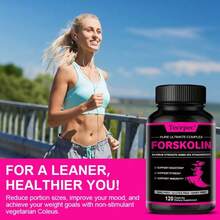 Bunkell Forskolin Complex Supplement - With Aloe Leaf Powder 200mg - Scientific Support For Digestion & Immune Health - 120 Capsules - 1 chai - Xem 6