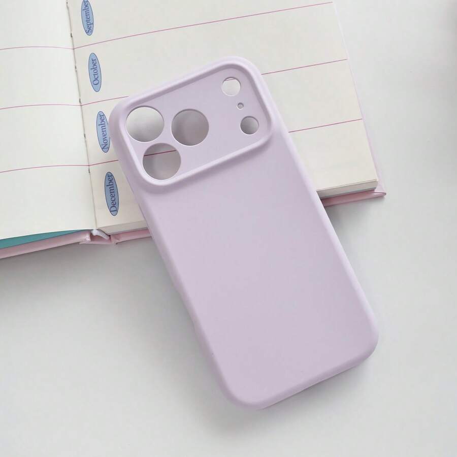 Ốp lưng điện thoại mềm màu tím, đơn giản, chống rơi vỡ, tương thích với iPhone 17 Pro Max/17 Pro/17/16 Pro Max/16 Pro/16/16 Plus/15/15 Pro Max/15 Pro/15 Plus/11/12/13/14 Pro Max/11 Pro/11 Pro Max/12 Pro/12 Pro Max/13 Pro/13 Pro Max/14 Pro/14 Pro Max/14 Plus, thiết kế sáng tạo dành cho cả nam và nữ.