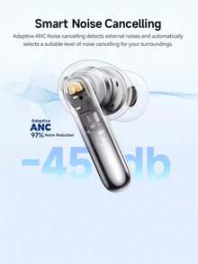 Wireless Earbuds, True Wireless Bluetooth Headphones - Compatible With Apple And Android, Built-In Microphone, Sweat-Resistant, White - White - View 5