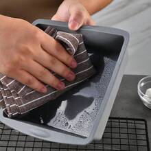 Keidason 3pcs Silicone Baking Set - Round & Square Cake Molds, Non-Stick Bread Molds Suitable For Pizza, Heat Resistant & Easy To Clean - Holiday Baking Tool Set - Multicolor - View 10