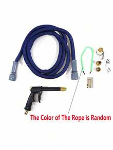 (Rope And Accessories Randomly) 1Pc/1Set Adjustable High Pressure Washer Gun Patterns Car Wash Machine Garden Watering Hose Nozzle Sprinkler Universal Car Washing Kit - Multicolor - View 15
