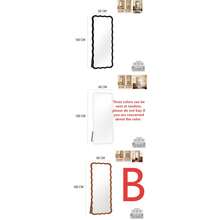 5 Styles Available, 160 X 60cm Full Length Floor Mirror / Random Color Decorative Mirror / Wall Mounted & Standing Dressing Mirror (Random Color) - B - View 2