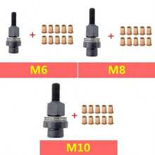 30pcs Rivet Nut Tool Kit - Alloy Steel, M3, M5, M8 Industrial Rivet Nut Setter Tool Set, Manual Rivet Gun Tool | Rivet Pliers, Suitable For Home DIY, Furniture, Automotive Repair And Metal Fabrication Projects, Men's Tools, DIY Tools, Multifunctional Tools - Multicolor - View 16