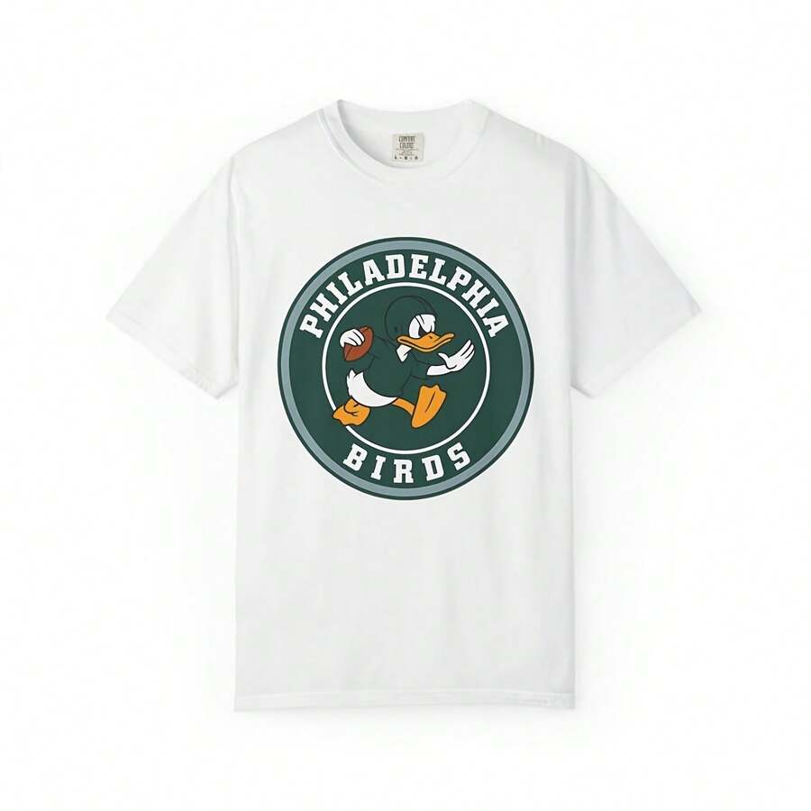 PHILADELPHIA BIRDS - Pro Football Spoof T-Shirt - Disneyd Parks Disneyd World Disneyland Reise Baumwoll-Grafik-T-Shirt - Style 11 - View 1