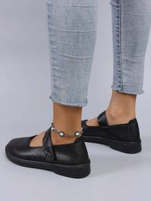 STEPREACH New Women Casual Sports Shoes, Mesh Breathable Comfortable Lightweight Slip-On Driving Shoes - Black - View 6