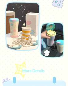 Contigo Starry Dream Ceramic Coated 316 Stainless Steel Cute Direct Drink Insulated Coffee Tumbler, Suitable For Students, Couples, Gifts - Multicolor - View 9