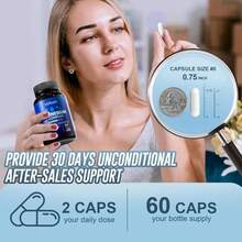 Viyouth 7 In 1 Magnesium Complex | High Absorption | 1000mg Magnesium + Vitamin, Zinc | 60 Capsules - Gluten-Free, Non-GMO, Dietary, Healthcare Supplement [Free Shipping](2026 Latest Version) - 1PCS - 查看 2