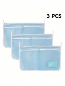 Refrigerator Storage Net Bag Hanging Kitchen Multi-Functional Dual-Compartment Kitchen Organizer Bag - Multicolor - View 11