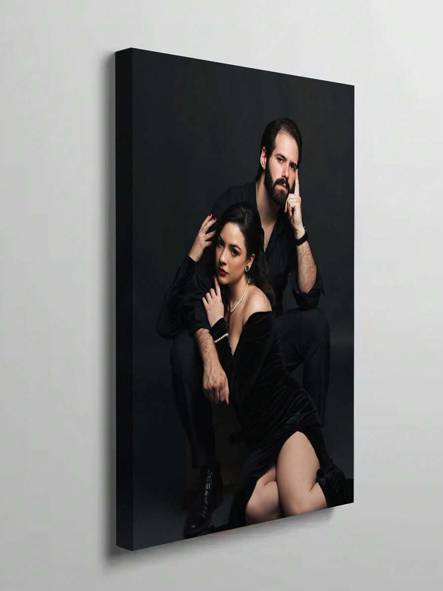 1幅定制帆布印刷海报，个性化帆布墙画，适用于浴室、卧室、办公室、客厅墙面装饰