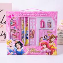 6pcs/8pcs Back To School Stationery Gift Set, Student Supplies Gift Box, Cartoon Stationery Set, Pencil Combination, Pencil Case, Gift For Students, Birthday Gift, Training Institution Small Gift - Disney Combo Set - View 7