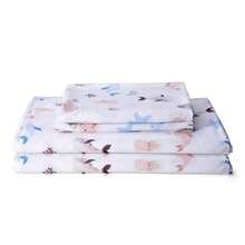 Underwater World Sea Animal - Juego de sábanas matrimoniales para s peces ballenas ropa de cama linda y acogedora para niñas y s bolsillo profundo sábanas suaves sin arrugas 4 piezas - Animal marino - Ver 5