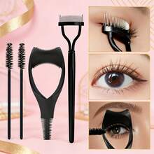 Eyelash Tools - Eyelash Mascara Guard And Stainless Steel Eyelash Comb, Eyelash Brush, Create Natural Lashes, Prevent Mascara Clogging, Makeup Tools - Multicolor - View 13