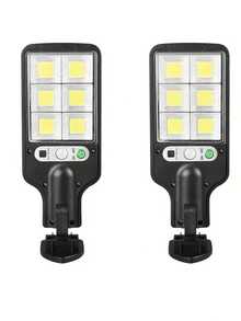 4/8Pcs 99000LM Solar Street Lights Motion Sensor Security Solar Flood Lights Outdoor Road Wall Lamp With 3 Lighting Modes For Front Door, Garden, Yard, Garage, Path - Solar Wall Lights - 2個 - 查看 9