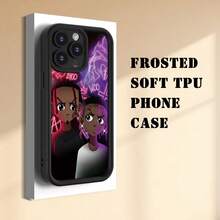 Creative-RAP-Boy-Para iPhone 16/15/14/13/12/11 XS XR X 7 8 Plus Pro Max - Funda Suave de TPU Negra, Proporciona Protección a Prueba de Golpes, Navidad/Halloween/Invierno Otoño/Año Nuevo, Es Tu Elección de Funda para Teléfono, Decora Tu Teléfono Buena Elección. - Colores mixtos - Ver 4