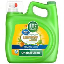 Ultimate Fresh Original Clean Liquid Laundry Detergent, 46 Fl Oz (32 Loads) | Long-Lasting Crisp Clean Fragrance | Concentrated Deep Clean Formula | Powerful Stain Remover & Odor Eliminator | HE & Standard Washer Compatible | Effective In All Water Temperatures | Gentle On All Fabrics | Septic  | Ideal For Family Household & Everyday Laundry - default - 查看 1