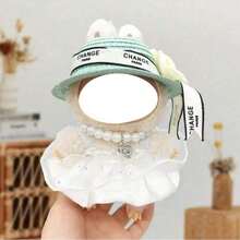 [Clothes Only] New Hot-Selling 17CM Doll Outfit - Interchangeable Sunhat & Dress Set For LABUBU Doll Generations 1/2/3 (Doll Not Included) - Multicolor - View 9