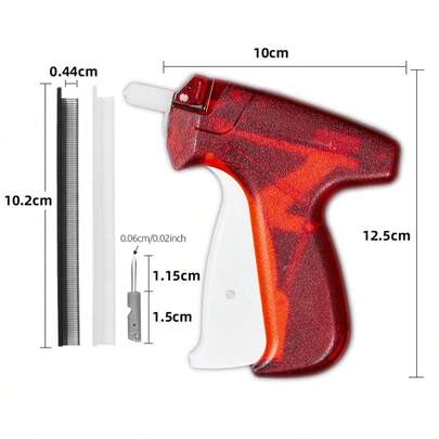 Mini Stitch Gun Kit For Clothes Micro Tag Gun Fine Sewing Tool With Needle Micro Fasteners