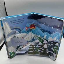 Pop-Up Lernmaterial aus Pappe, faltbare Innenseiten, Familienlesestunde, kognitive Aufklärung, Sprachentwicklung, geeignet für Halloween, Weihnachtsgeschenke, Naturwissenschaftliche Bildung - Verschiedenfarbig - Übersicht 8
