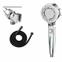 1 pieza Cabezal de ducha para autocaravana con manguera, cabezal de ducha giratorio de alta presión a 360° con interruptor, cabezal de ducha de mano de 3 modos, adecuado para autocaravana/caravana/remolque de viaje - Cuadrado - Ver 19