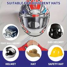 1 Set Multi-Function Helmet Wall Mount Rack, Spherical Helmet Holder With Space-Saving Wall-Mounted Design, Metal Structure With Soft Protective Pad To Prevent Scratches, Built-In Extra Hooks For Gloves, Keys, Hats, Masks And Other Accessories, Suitable For Motorcycle, Bicycle, Sled, Ski And Other Sports Helmets, Great For Garage, Entryway, Wardrobe, Home, And Store Organization - Multicolor - View 4