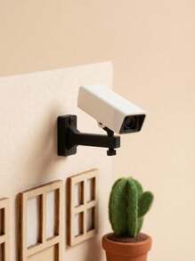 POKOJA LAND 1pc 1:12 Dollhouse Miniature Surveillance Camera Model, Micro Mini Monitoring Probe, Dollhouse Realistic Micro Mini Security Camera, Miniature Realistic Camera, Miniature Realistic Security Camera Model, Dollhouse Micro Mini Realistic Camera Model Prop, Miniature Food Toy Scene Decor Model - Multicolor - View 5