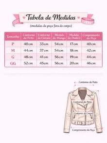 Women's Faux Leather Jacket Long Sleeve Front Pockets - 白色 - 查看 3