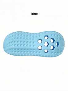 1pc Pet Toy Peanut Shaped Food Dispenser Chew Resistant Realistic Toy - Multicolor - View 10