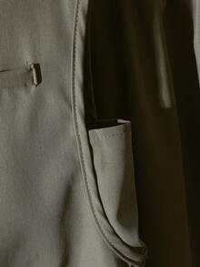 Tween GirlsCasual Streetwear Sleeveless Hooded Crop Top And High Waist Skirt Set - Army Green - View 4